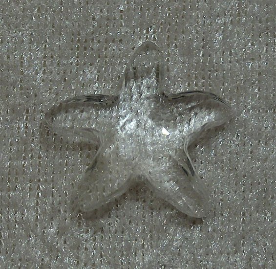 Kristallhänge, Sjöstjärna, Transparent - Klicka på bilden för att stänga