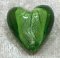 Silverfoil M hjärta, Grön, 20x20 mm