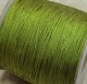 Satintråd, Olivgrön, 1 mm