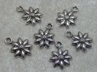 Blomberlock, antiksilver