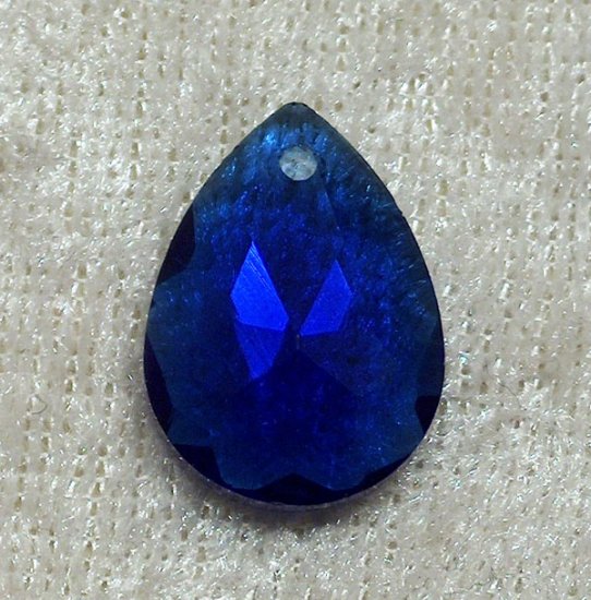 Kristallhänge, droppe, Kungsblå - Klicka på bilden för att stänga