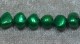 Sötvattenpärlor, nuggets, grön