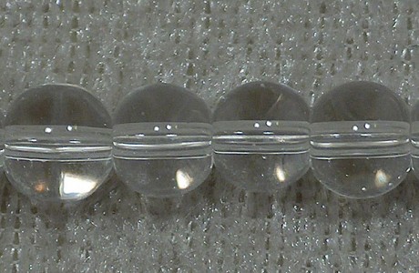 Glaspärla, Transparent, 4 mm