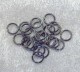 Bindringar, svart, 6x0,7mm