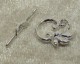 Togglelås, silver Togglelås, silver
