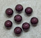 Magic Beads, Mörkbrun, 12 mm