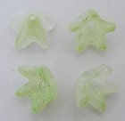 Glasblomma/Änglakjol, ljusgrön