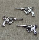 Berlock, Pistol, Antiksilver