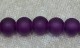 Satinpärla, 6 mm, lila