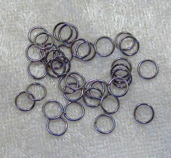 Bindringar, Svart, 5x0,7 mm - Klicka på bilden för att stänga