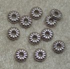 Mellandel, Platt krans, Antiksilver