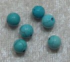 Äkta turkoser, 6 mm