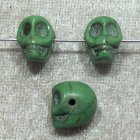 Döskalle, äkta turkos, grön