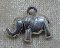 Elefantberlock, antiksilver