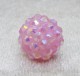 Resinstrassboll, rosalila Resinstrassboll, rosalila