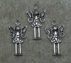 Liten älva, antiksilverpläterad