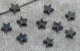 Stjärna hematit, 6x6x3 mm