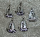 Berlock, Segelbåt, Antiksilver