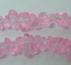 Glaschips, rosa