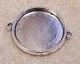 Cabochonstomme/connector, antiksilver Cabochonstomme/connector, antiksilver