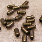 Mellandel, antikbrons, slät cylinder