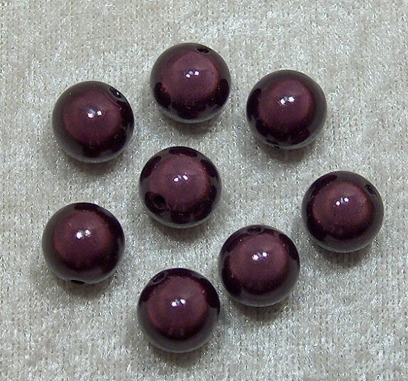Magic Beads, Mörkbrun, 12 mm - Klicka på bilden för att stänga