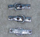 Connector, bälte m spänne, antiksilver