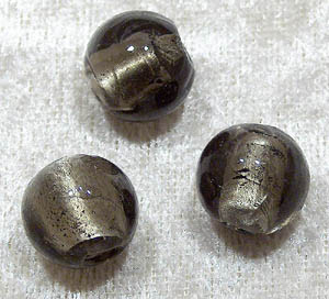 Silverfoil rund, Grå, 14 mm - Klicka på bilden för att stänga