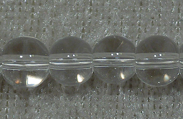 Glaspärla, Transparent, 8 mm - Klicka på bilden för att stänga
