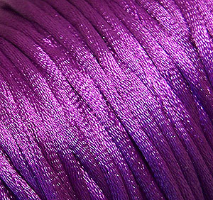 Satintråd, lila, 2 mm - Klicka på bilden för att stänga