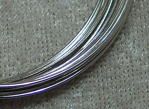 Memory wire, 55 mm, antiksilver
